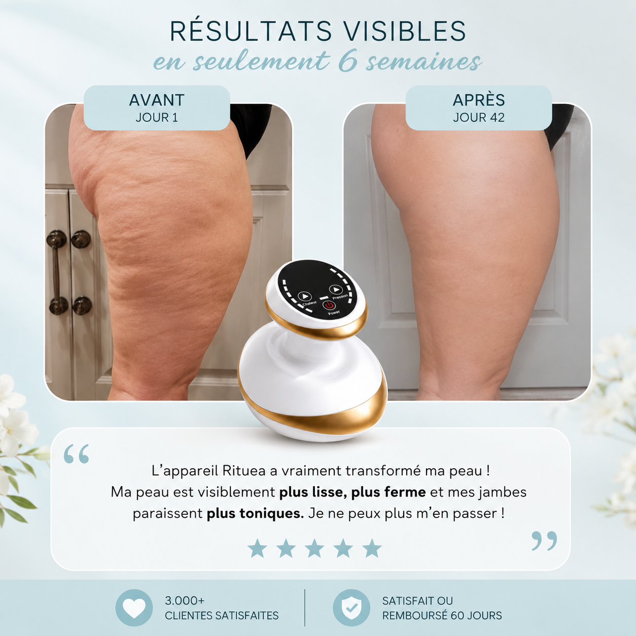 Rituea Sculpt™ I Une peau plus lisse et un corps visiblement raffermi depuis chez vous
