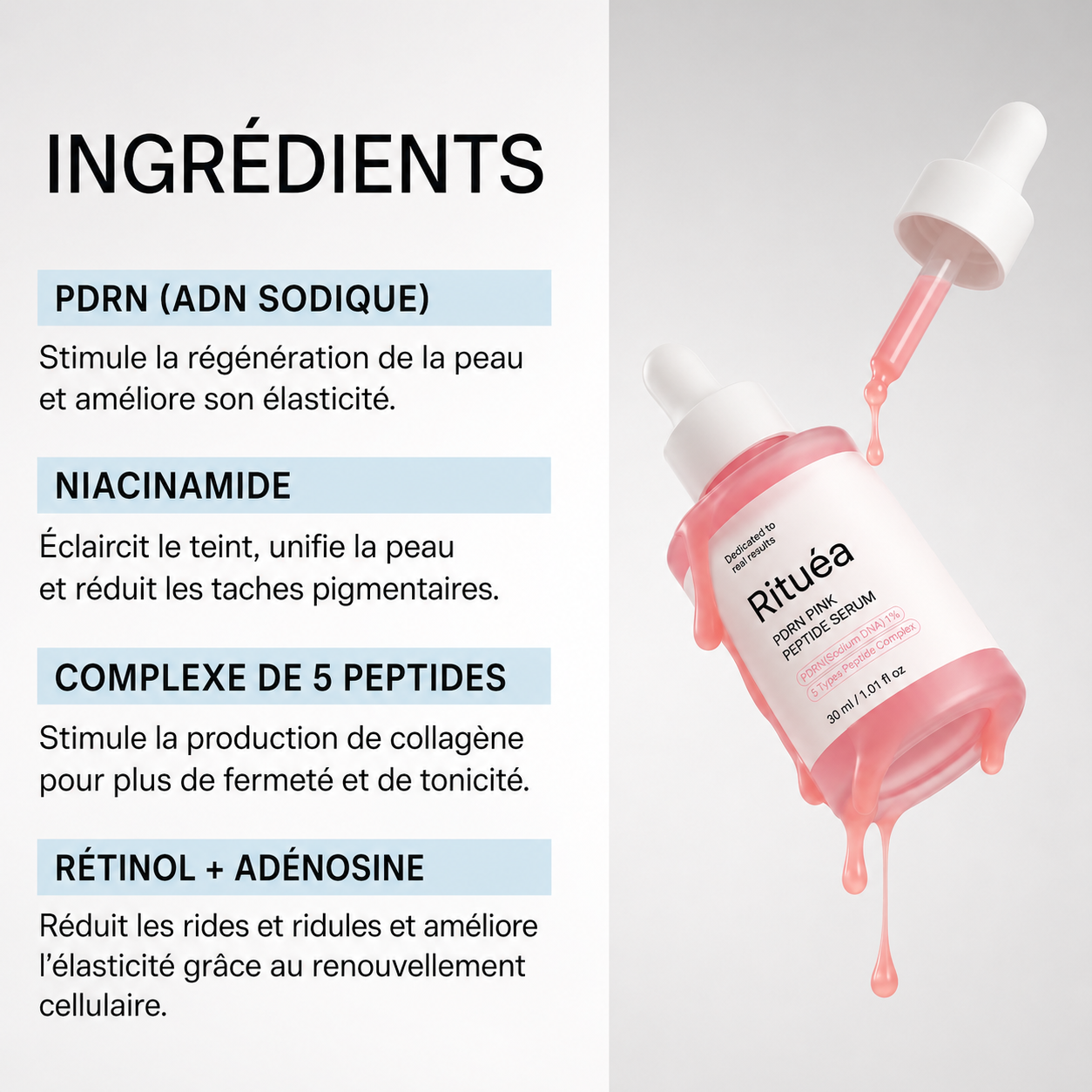 Rituéa I Sérum Peptides PDRN