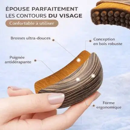Rituéa I Brosse de massage lymphatique