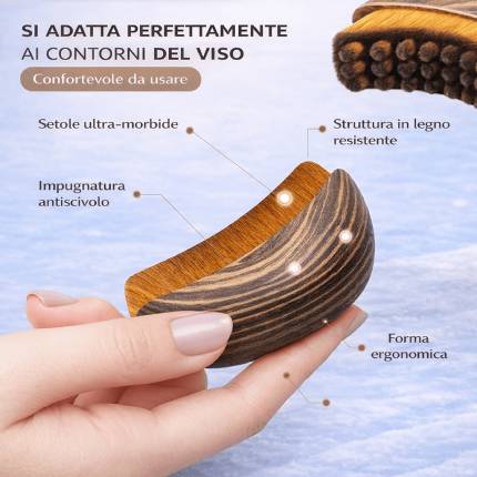 Rituéa I Spazzola per massaggio linfatico