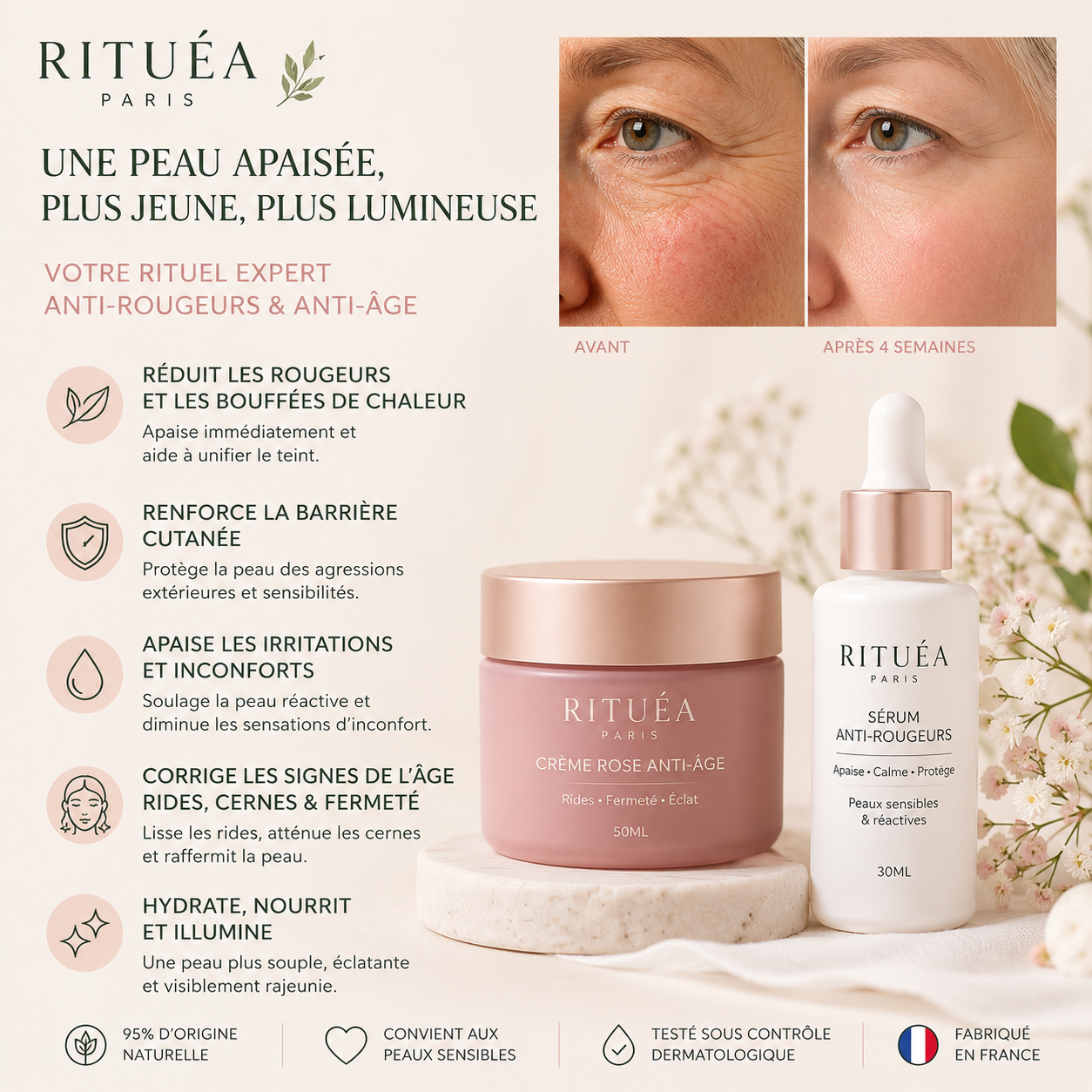 Rituéa Sérum Anti-Rougeurs