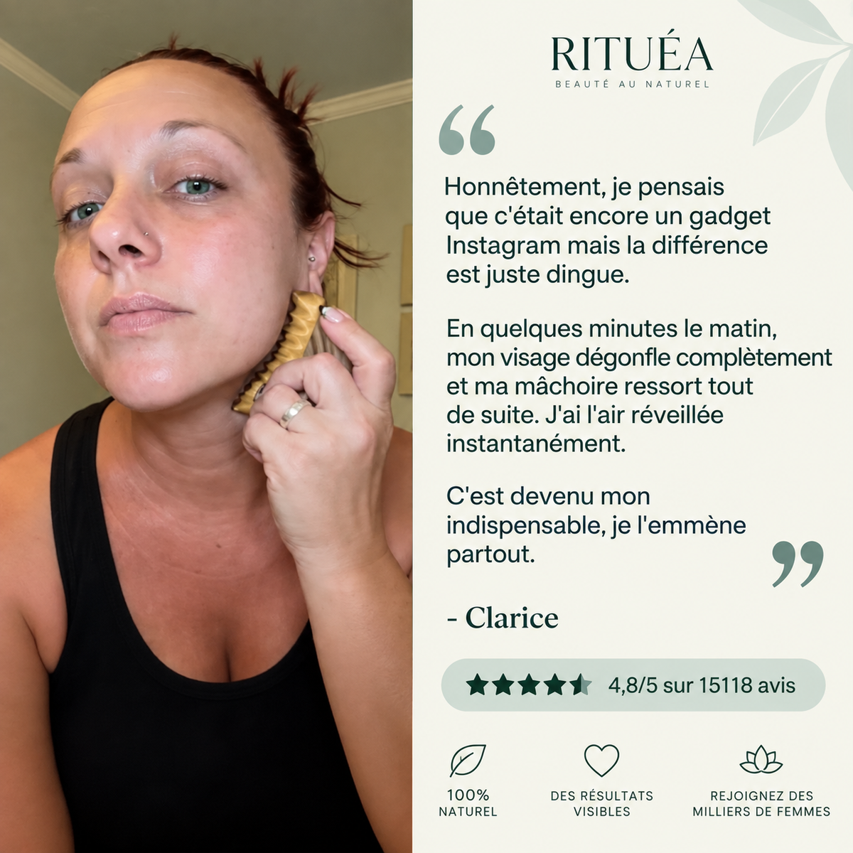 Brosse lymphatique visage RITUÉA