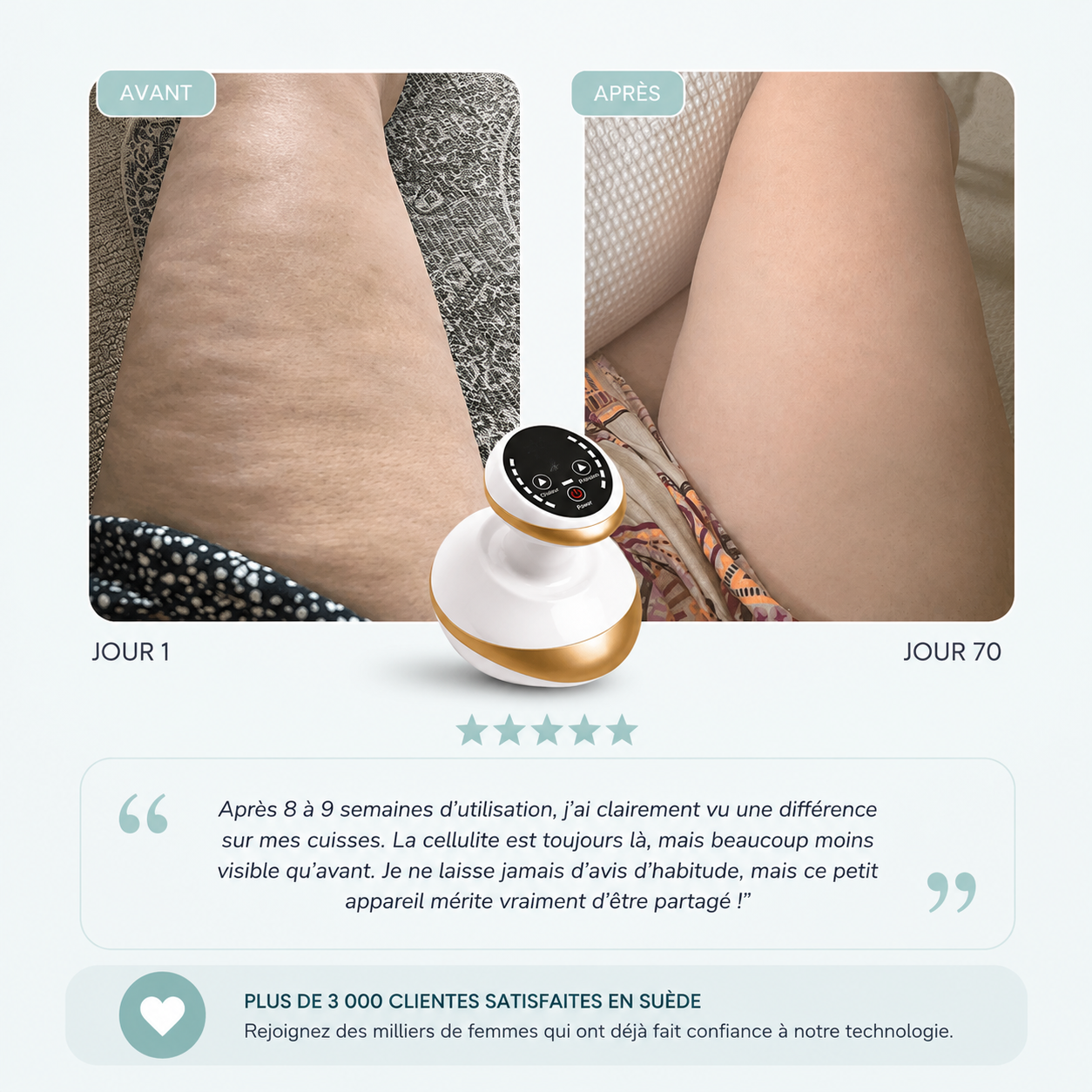 Rituea Sculpt™ I Une peau plus lisse et un corps visiblement raffermi depuis chez vous