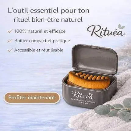 Rituéa I Brosse de massage lymphatique